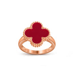 Lucky Clover Vintage Roségoldring-Kollektion