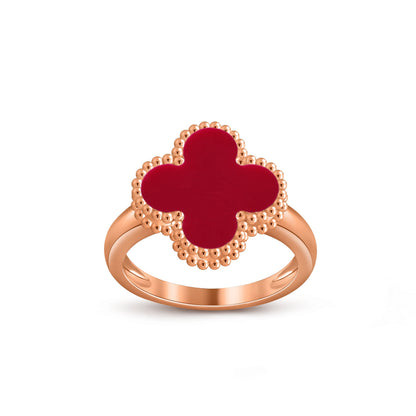 Lucky Clover Vintage Roségoldring-Kollektion