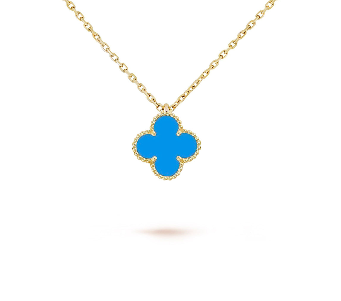 9.5mm Mini Clover Pendant Necklace Collection