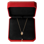 Dreifarbige quadratische Ringkette