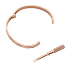 Classic 6.1mm Love Bangle - Full Pavé