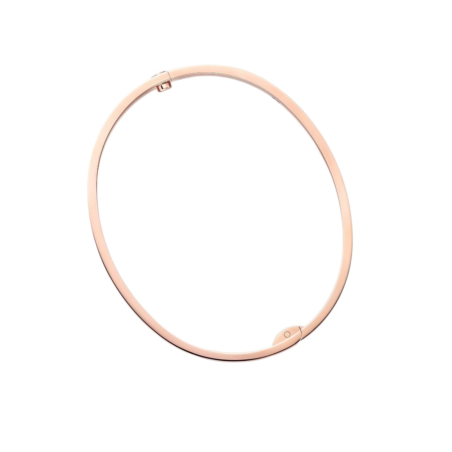 Classic 6.1mm Love Single-Screw Closure Bangle - 4-Diamond