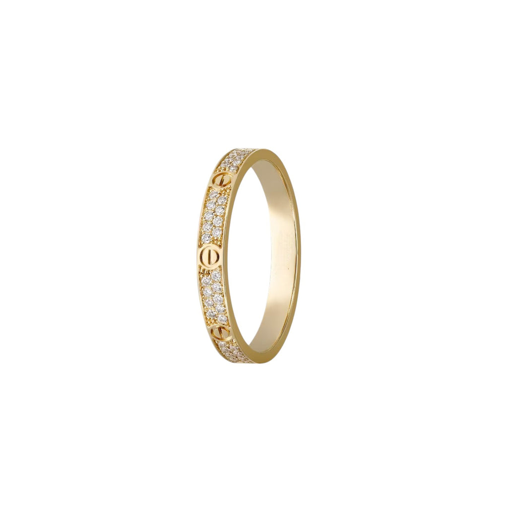 LOVE 2.6mm Pavé Diamond Ring