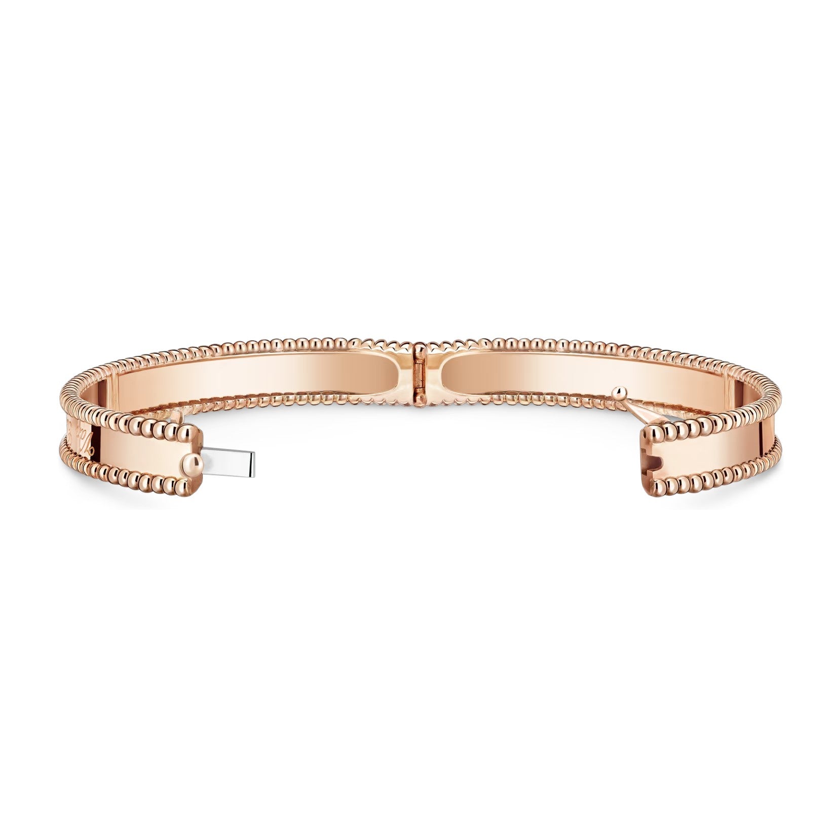 Signature Doppelperlen-Armreif – minimalistisches geometrisches Statement