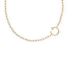Clou Diamond Nail Pendant Necklace