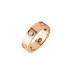 LOVE 5.5mm 6 Diamonds Ring