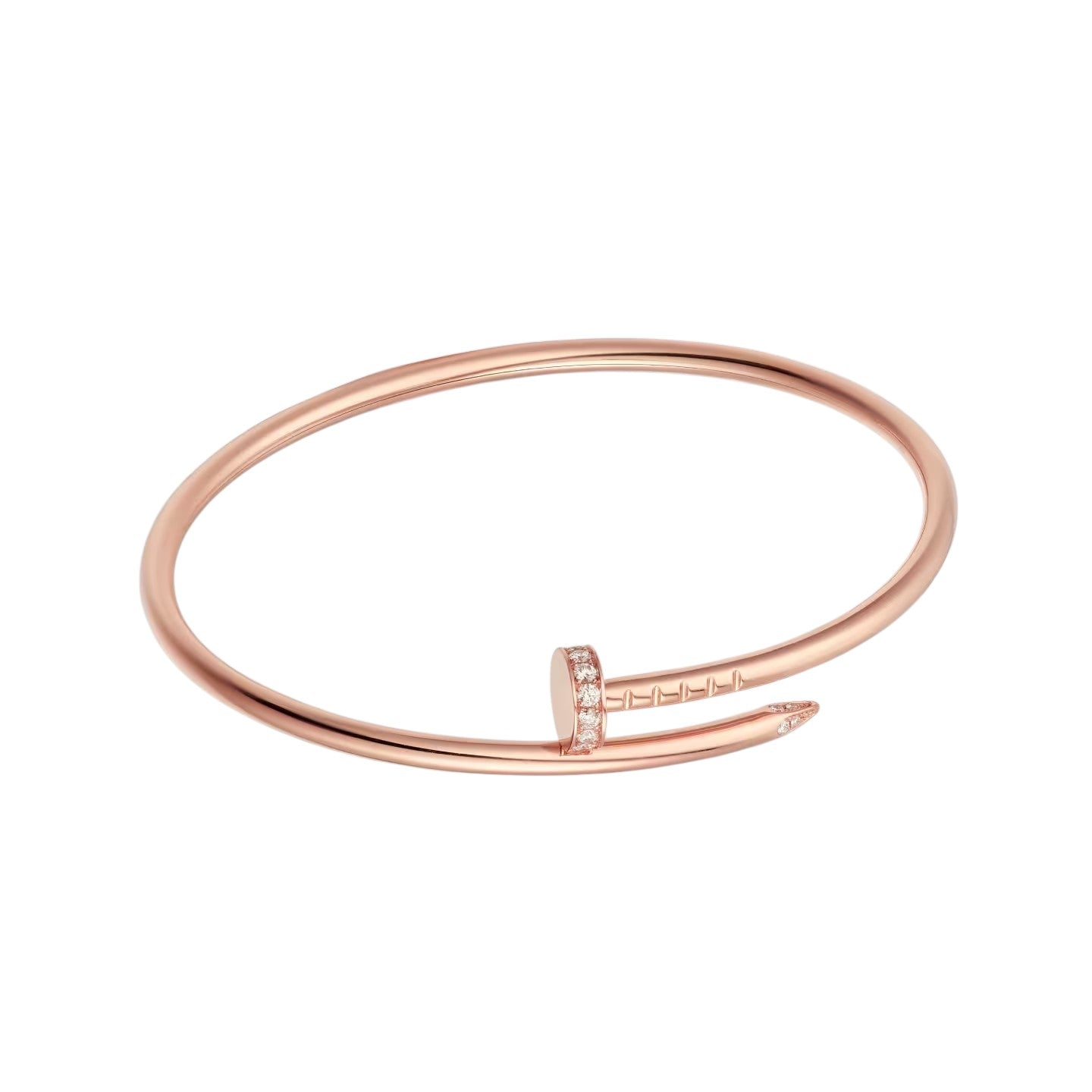 Juste un Clou 2.5mm Small Model Diamond Bangle - Breakthrough Star Energy Talisman