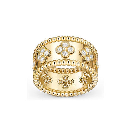 Kaleidoscope Radiance Wide Band Ring