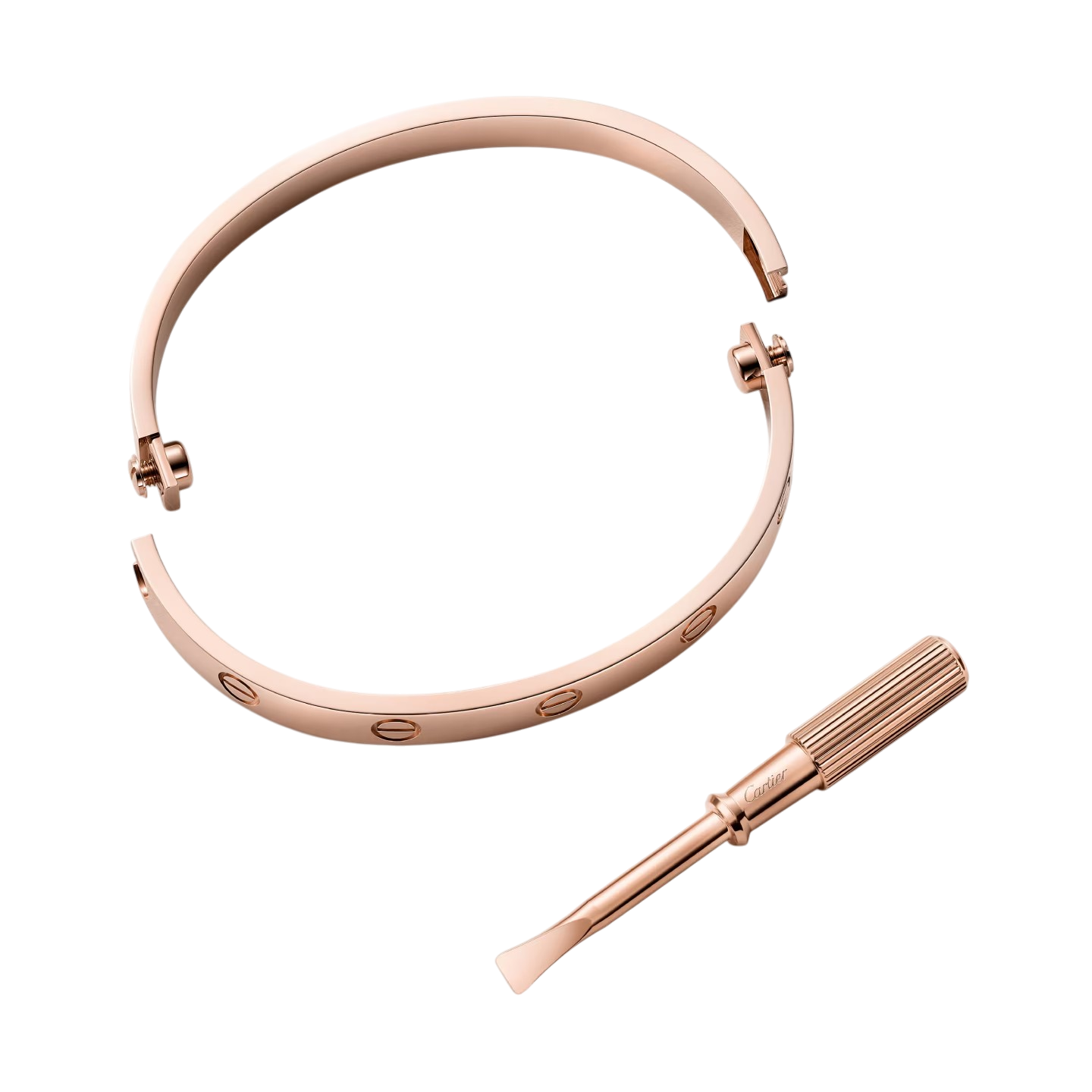 クラシック 6.1mm ラブバングル