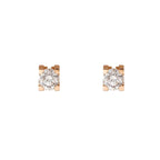 C de Diamond Stud Earrings