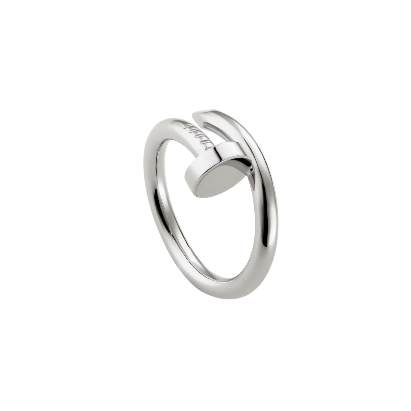Clou Ring – 2,6 mm schlankes Band – ikonisches, nagelinspiriertes Design – modern, avantgardistisch, minimalistisch