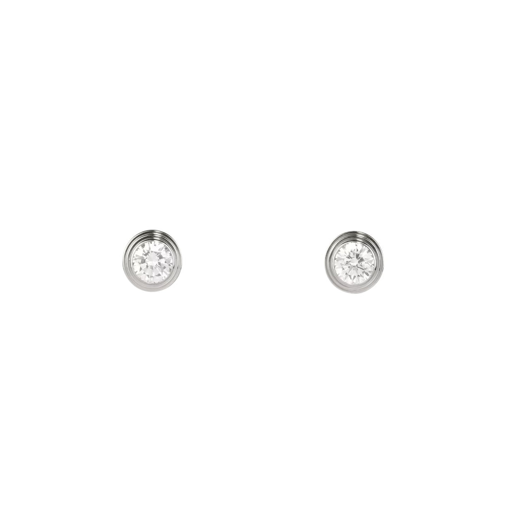 d'Amour 5mm ダイヤモンド スタッドイヤリング