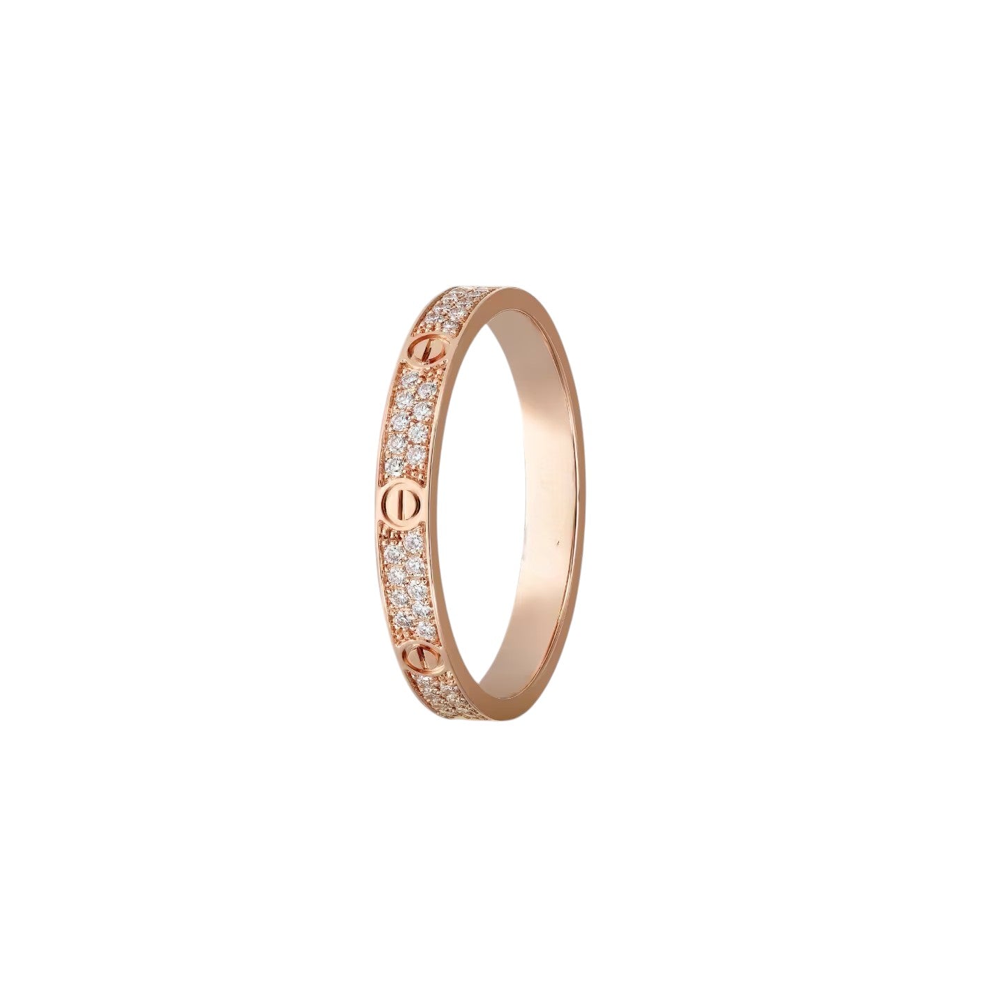 LOVE 2.6mm Pavé Diamond Ring