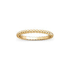 ペルレ シグネチャー パール ビーズ リング - 連続的な球状モチーフ