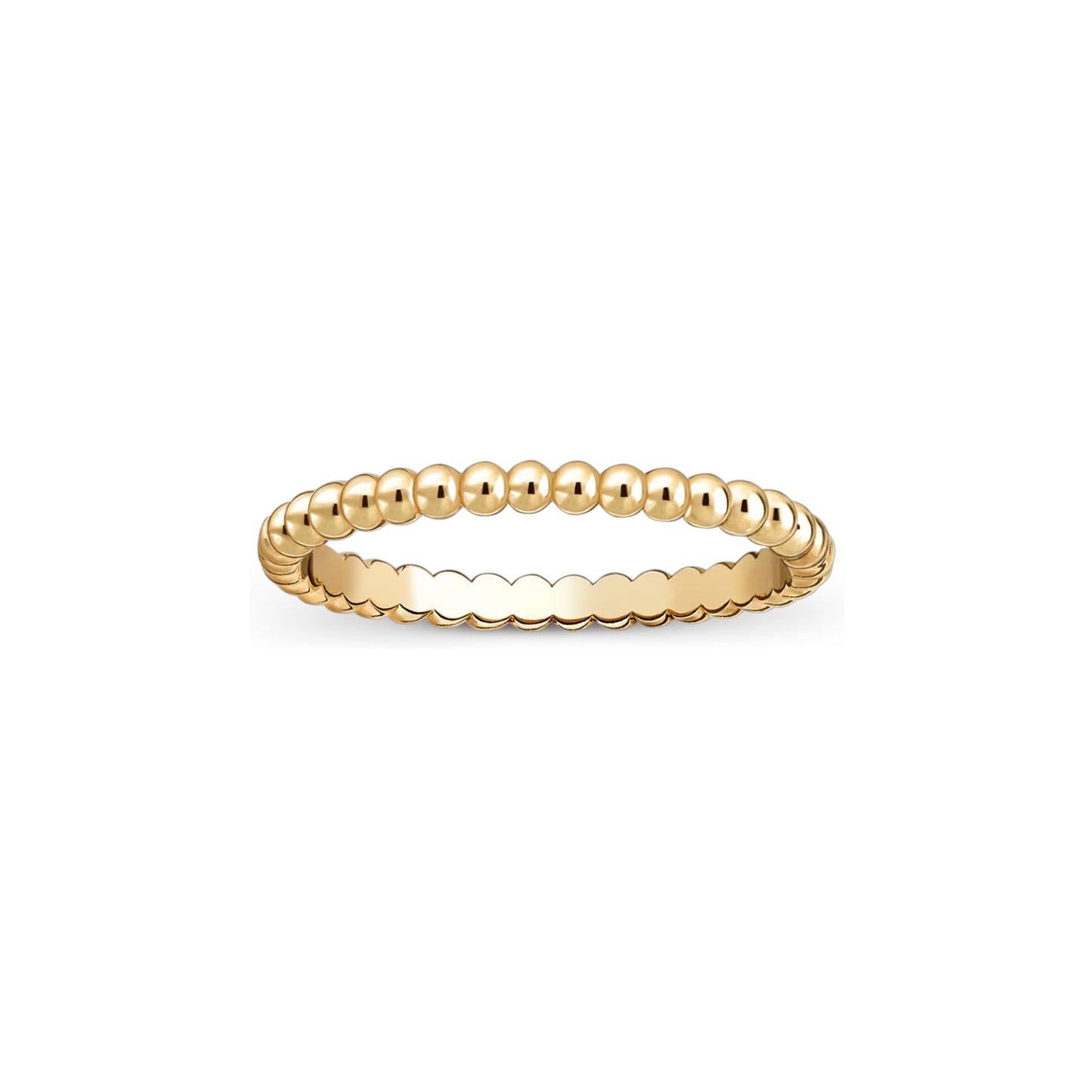 Signature Perlée Beaded Band Ring