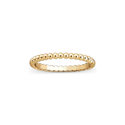 Signature Perlée Beaded Band Ring