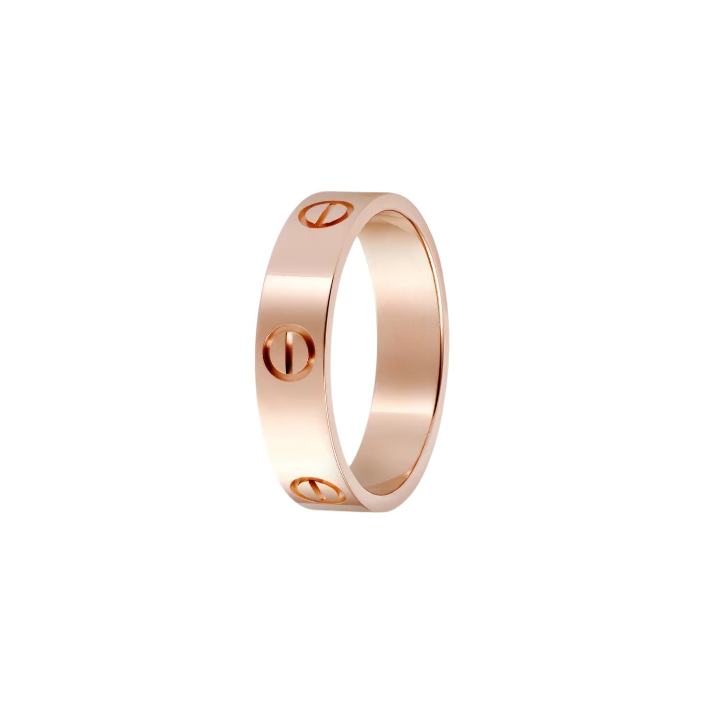 LOVE Ring Klassischer Bandring – 5,5 mm – Ikonisches Design – Zeitloser minimalistischer Luxus
