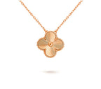 15mm Clover Flower Pendant Necklace Collection