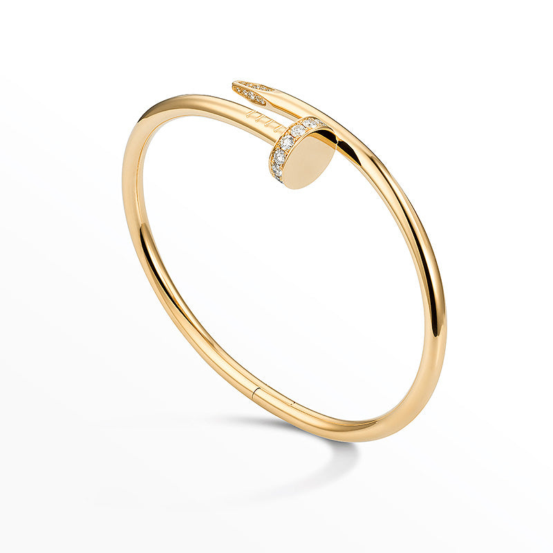 Juste un Clou 3.5mm Classic Diamond Bangle - Breakthrough Star Energy Talisman