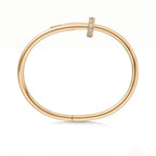 Juste un Clou 3,5 mm Armreif mit Diamanten, klassisch