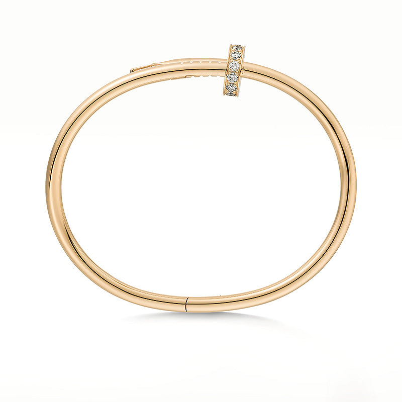 Juste un Clou 3.5mm Classic Diamond Bangle - Breakthrough Star Energy Talisman