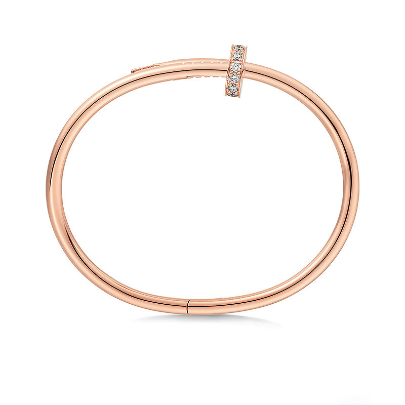 Juste un Clou 3.5mm Classic Diamond Bangle - Breakthrough Star Energy Talisman