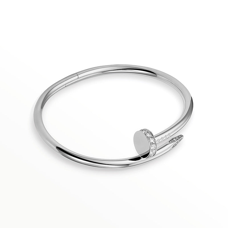 Juste un Clou 3,5 mm Armreif mit Diamanten, klassisch