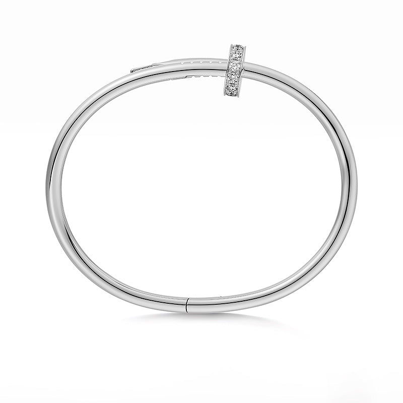 Juste un Clou 3,5 mm Armreif mit Diamanten, klassisch