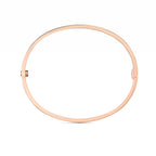 Liebe 3,65 mm kleiner Modell Armreif – 10-Diamant