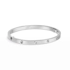 Love 3.65mm Small Model Bangle - 6-Diamond