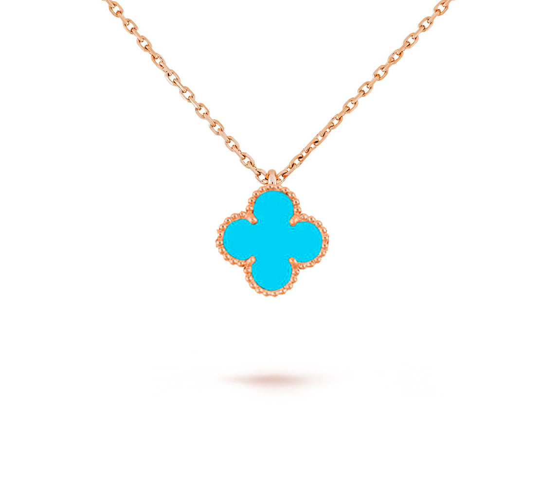 9.5mm Mini Clover Pendant Necklace Collection