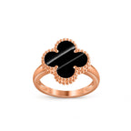Lucky Clover Vintage Roségoldring-Kollektion