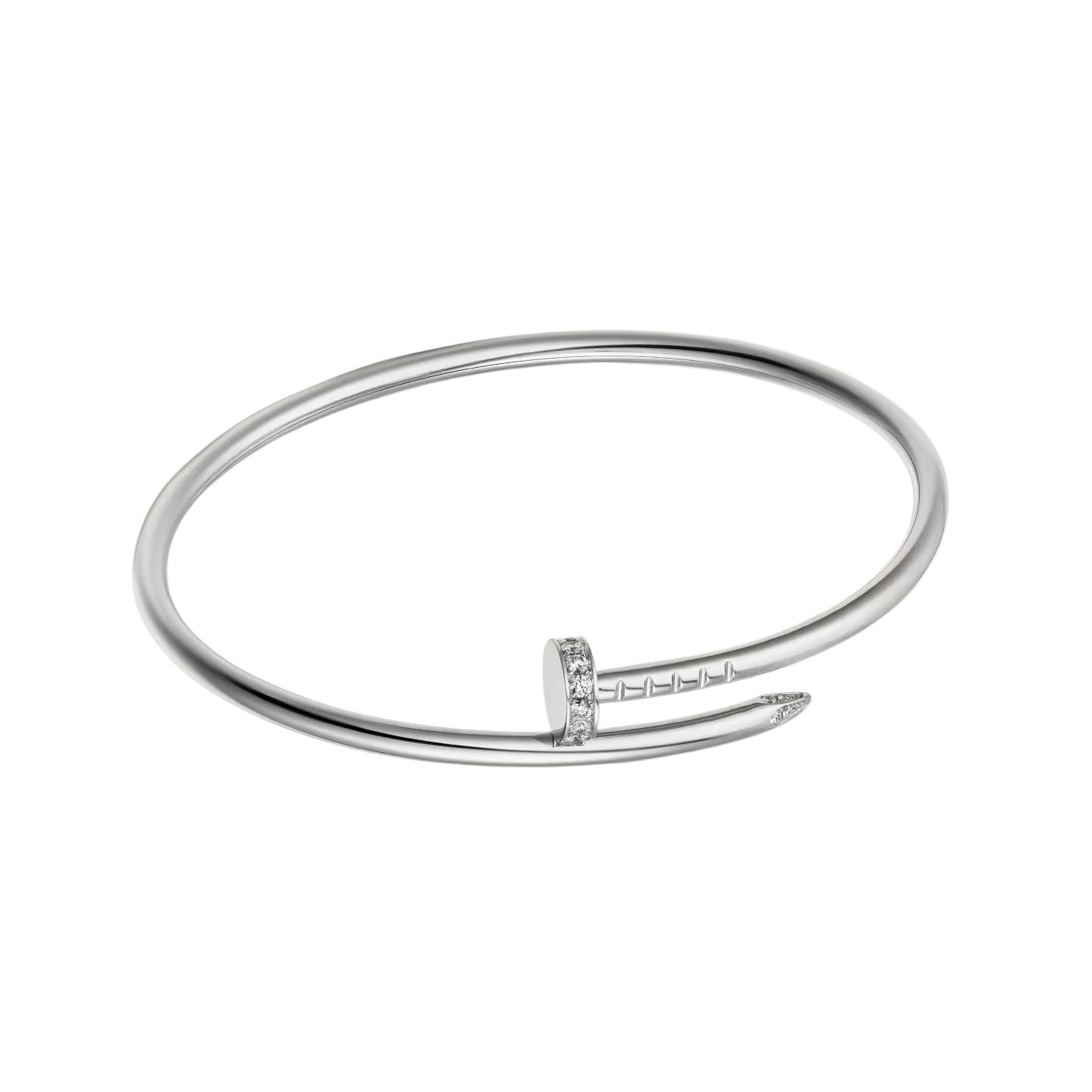 Juste un Clou 2.5mm Small Model Diamond Bangle
