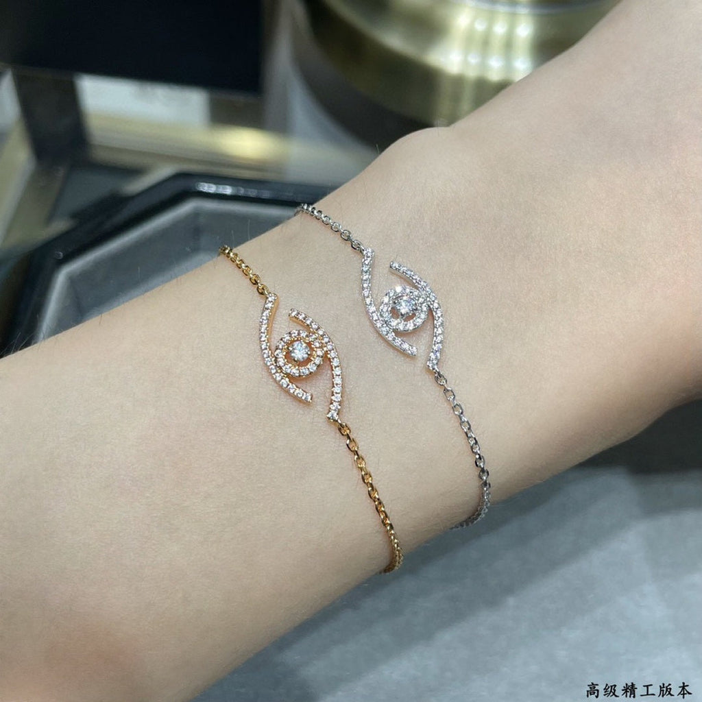 Lucky Eye Pavé-Set Diamond Bracelet
