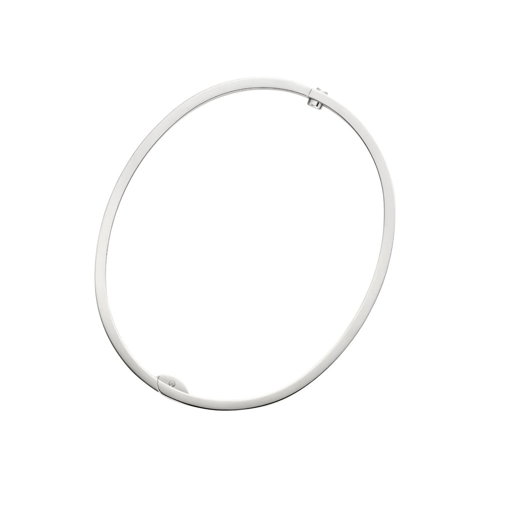 Classic 6.1mm Love Single-Screw Closure Bangle - 10-Diamond