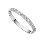 Classic 6.1mm Love Bangle - Full Pavé