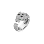 Panthère de Cartier Ring, mittelgroßes Modell, halbpavé