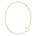 Clou Diamond Nail Pendant Necklace