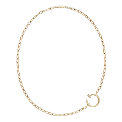 Clou Diamond Nagel-Anhänger-Halskette