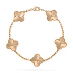 Lucky Clover 5-Motif Bracelet - Laser Collection