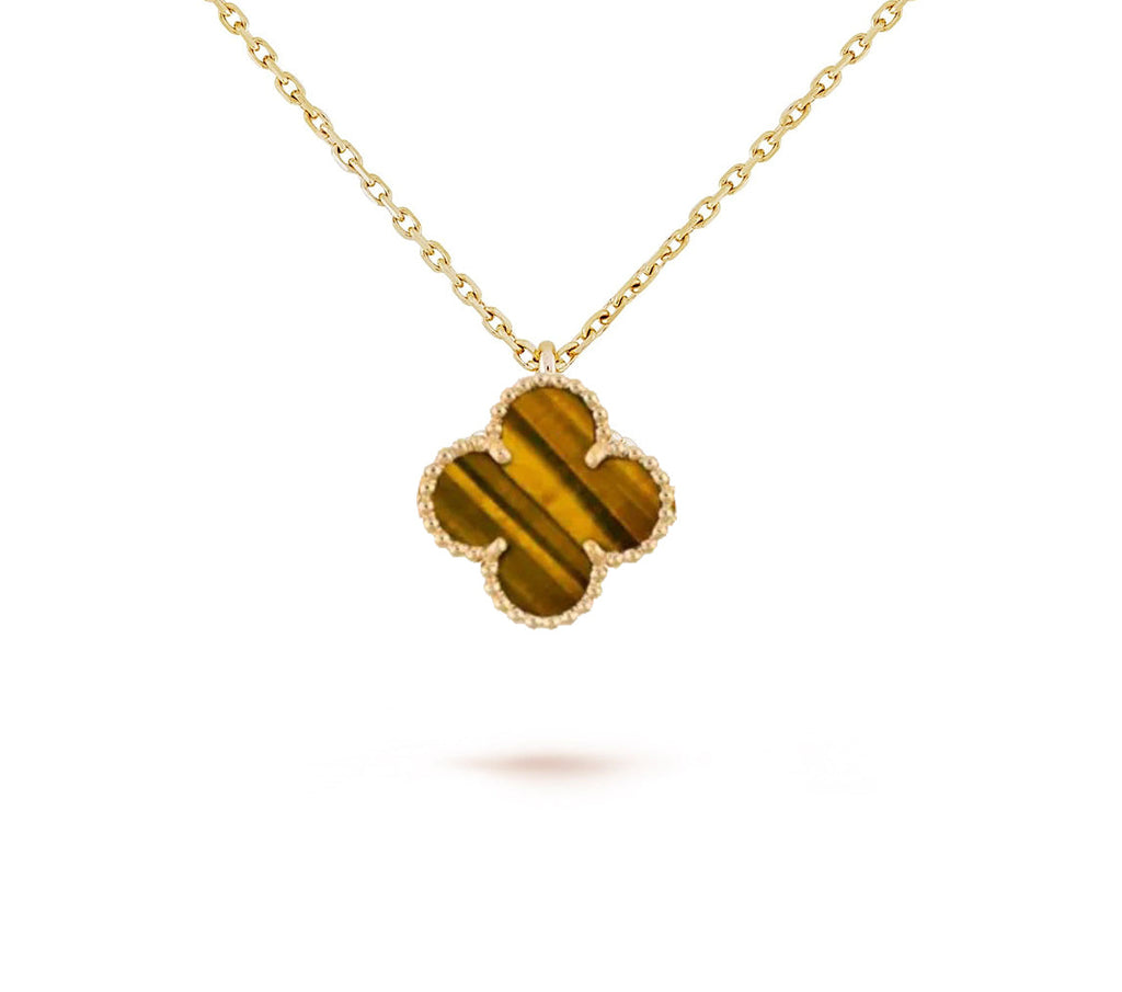 9.5mm Mini Clover Pendant Necklace Collection