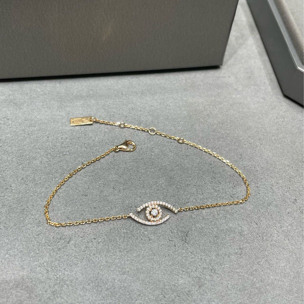 Lucky Eye Pavé-Set Diamond Bracelet