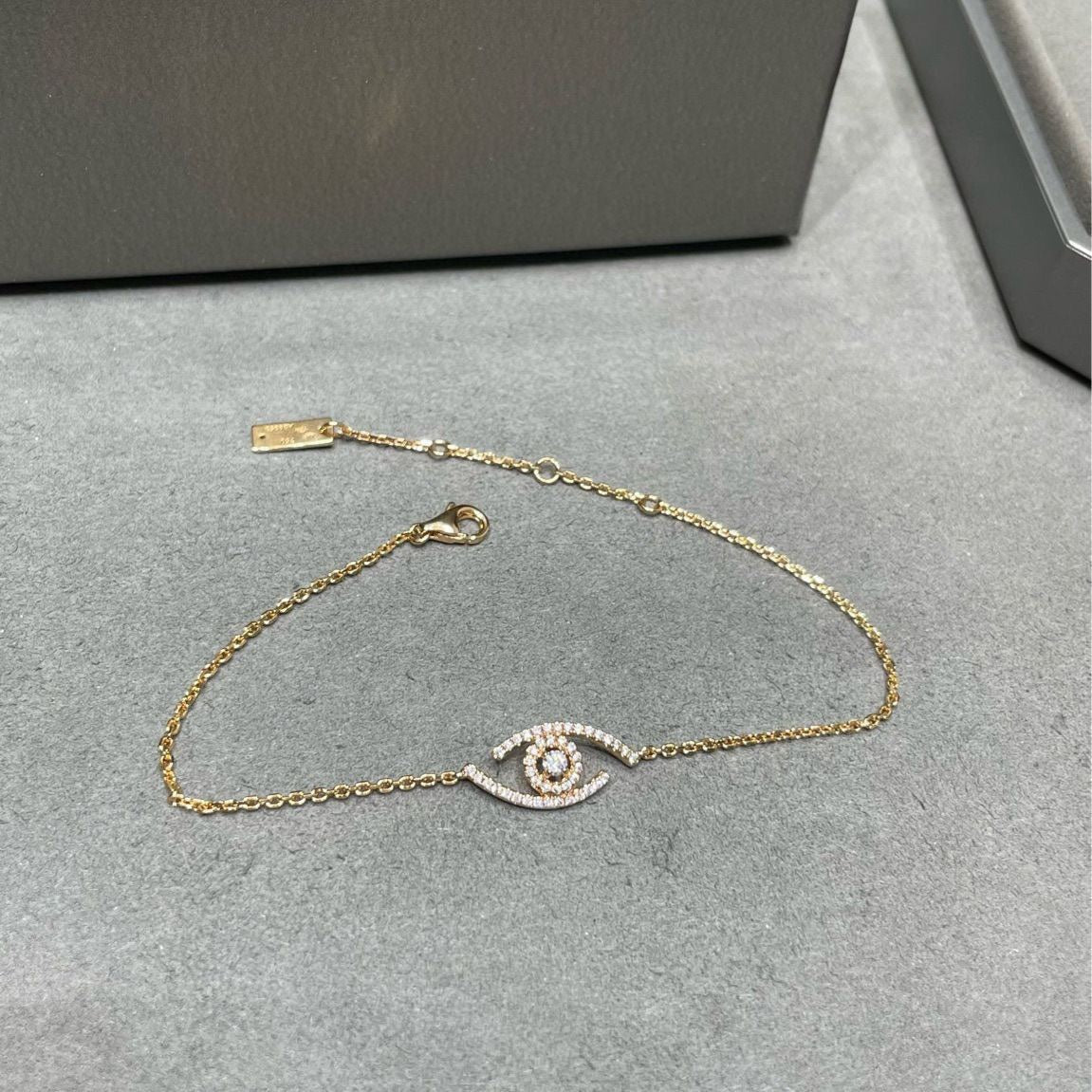 Lucky Eye Pavé-Set Diamond Bracelet