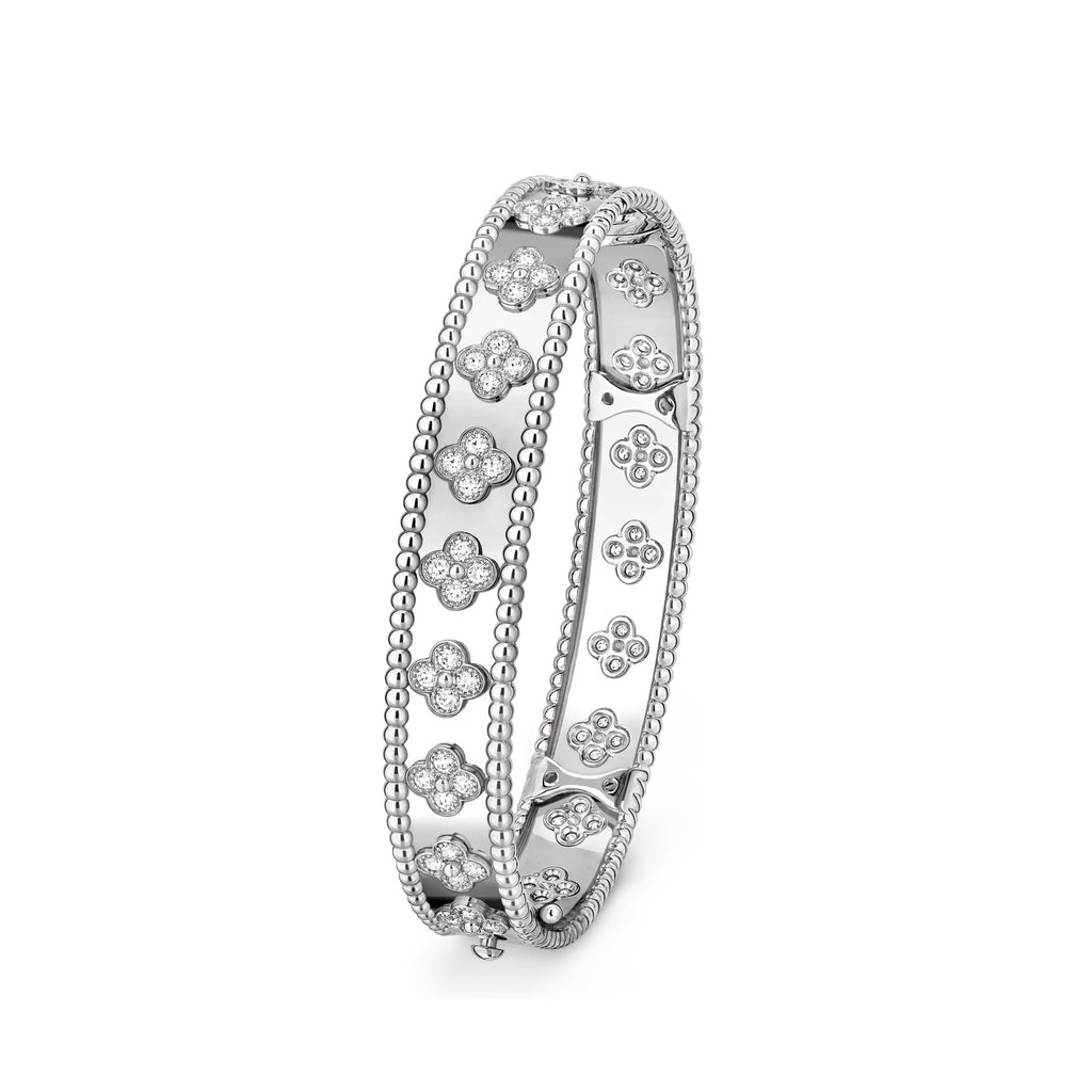 Kaleidoscope Radiance Wide Bangle Bracelet