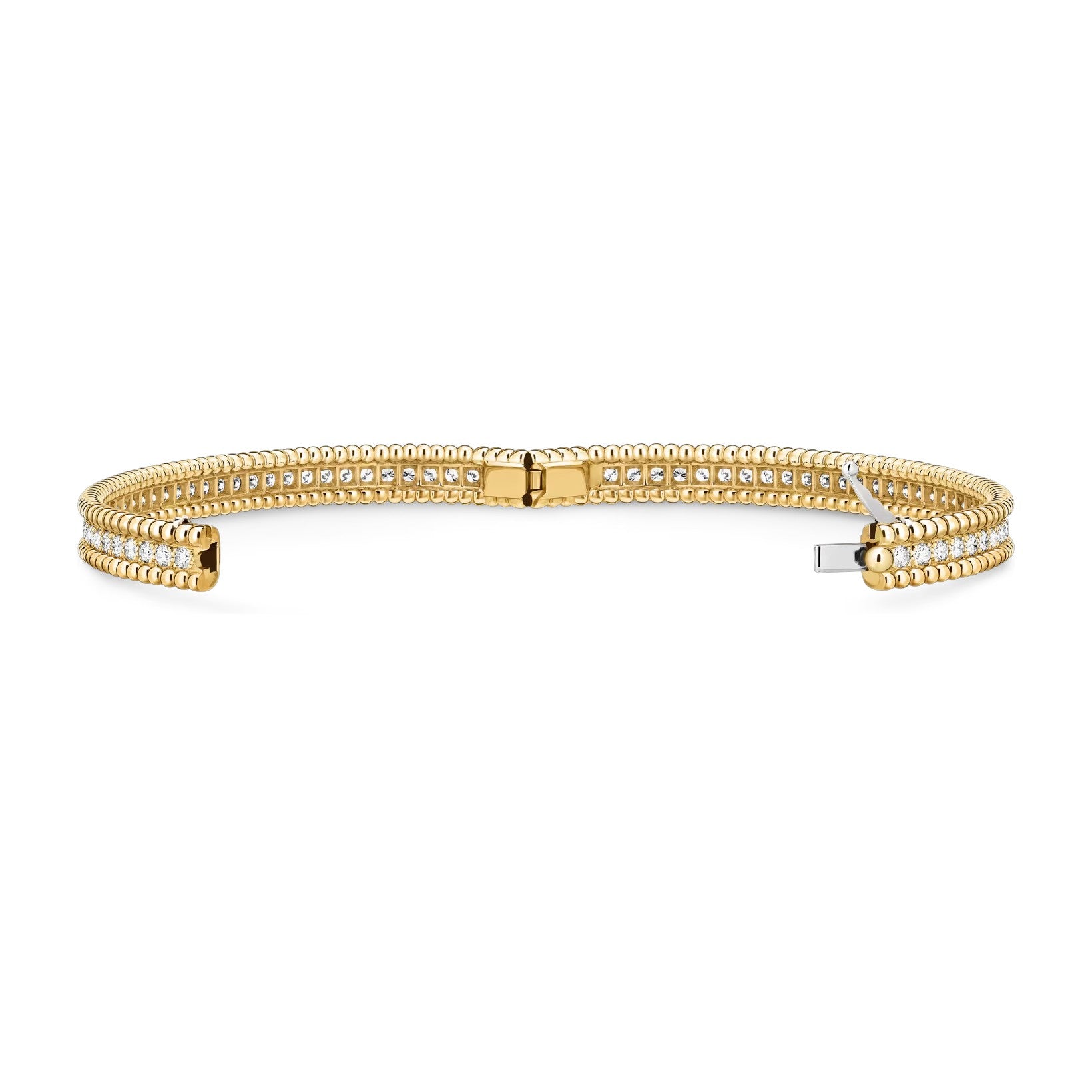 Armband mit Perlenkette – Minimalistische Kugelgliederung