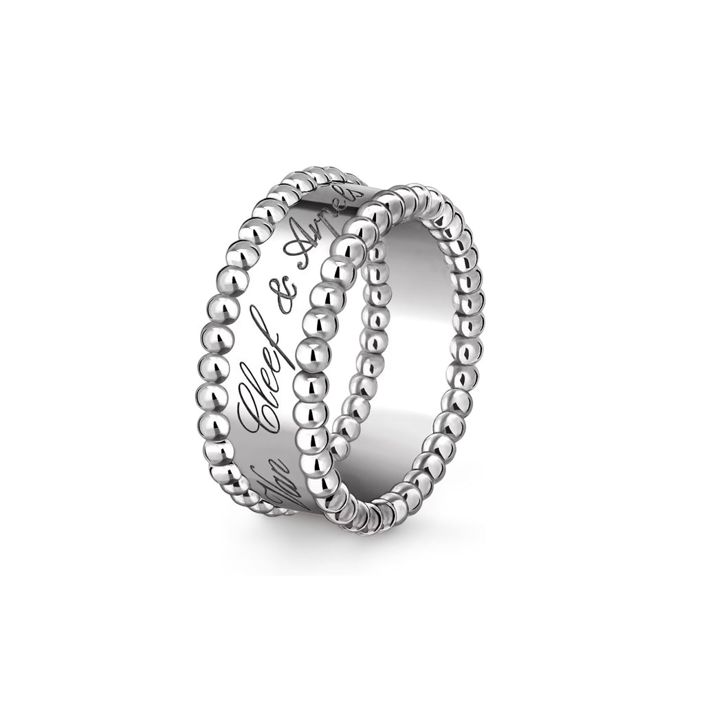 Signature Dual-Beaded Band Ring