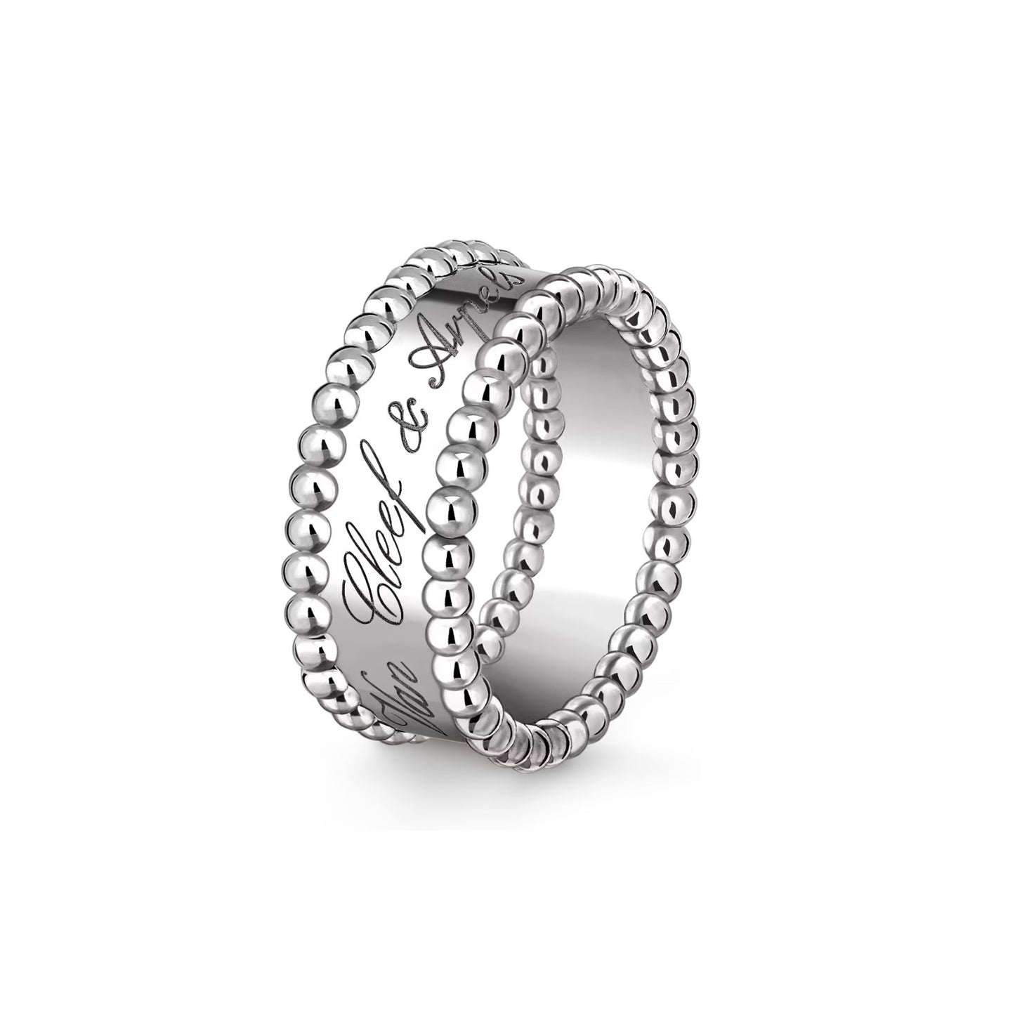 Signature Doppelperlenring