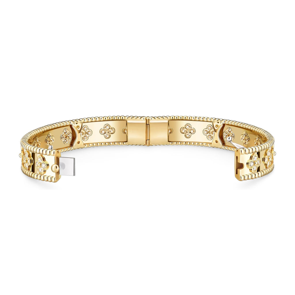 Kaleidoscope Radiance Wide Bangle Bracelet