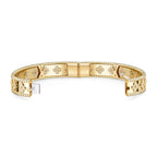 Kaleidoscope Radiance Wide Bangle Bracelet