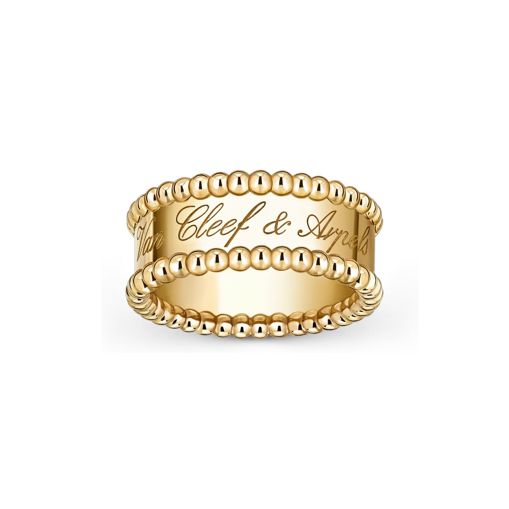 Signature Doppelperlen-Ring - Minimalistische Geometrische Eleganz